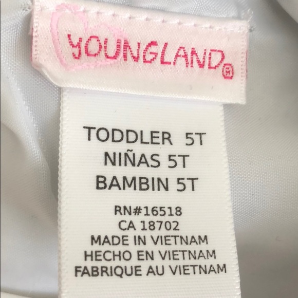 Girls Youngland fancy dress size 5T - Picture 8 of 8